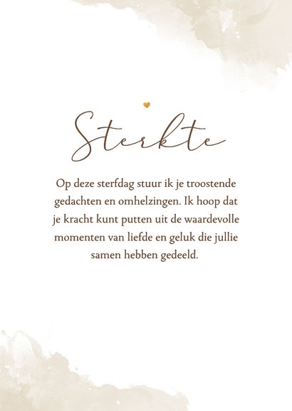 Sterktekaart met lichtje kaars 3