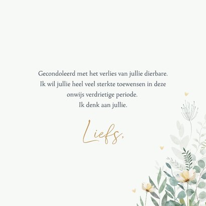 Sterktekaart met mooie bloemen 3