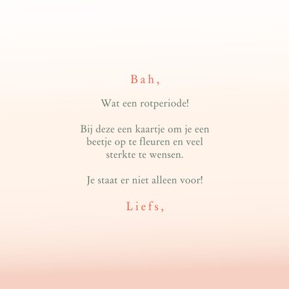 Sterktekaart mooie illustratie bloemenvaasjes zachte kleuren 3