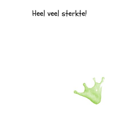 Sterktekaart voor een droevig moment 3