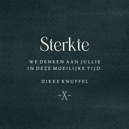 Sterktekaart waterverf stijlvol sterkte en kracht toegewenst 3