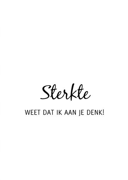 Sterktekaart: Wij wensen je veel sterkte 3