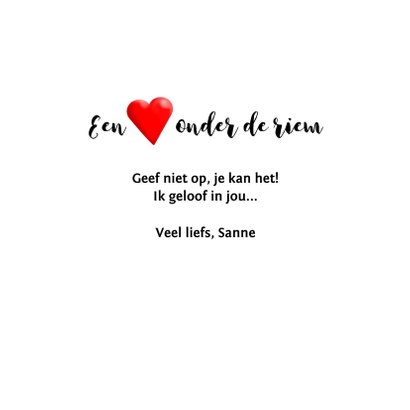 Sterktewens hart onder de riem 3