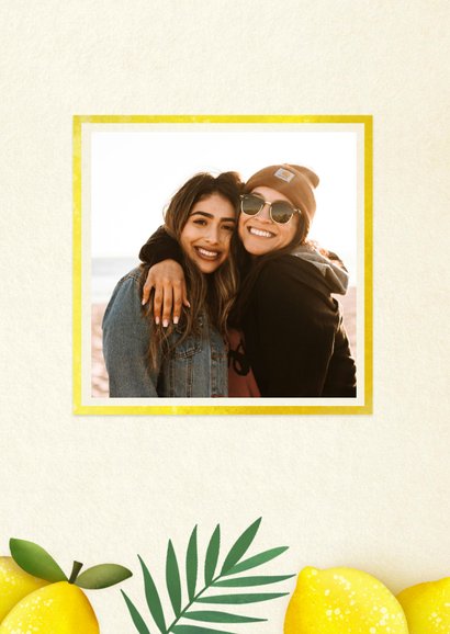 Stijlvol kaartje met citroenen ceremoniemeester vragen 2