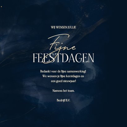 Stijlvolle 2026 zakelijke kaart met marmer swirl 3