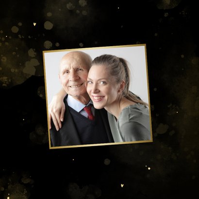 Stijlvolle Friese vaderdagkaart leafste heit 2