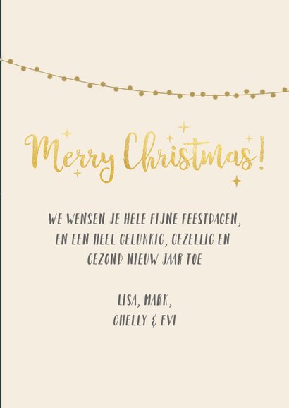 Stijlvolle kerst fotocollage kaart met een witte achtergrond 3