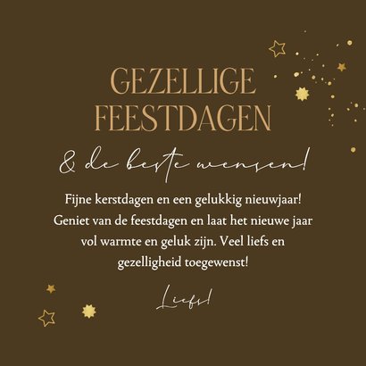 Stijlvolle kerstkaart illustratie verhuizing auto kerstboom 3