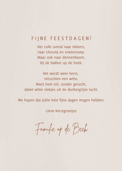 Stijlvolle kerstkaart jaartal 2026 foto's happy holidays 3