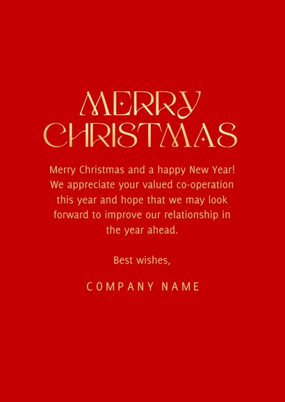 Stijlvolle kerstkaart met art deco typografie in talen 3