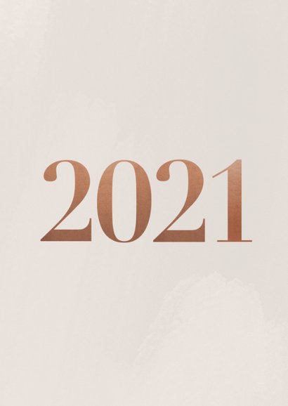 Stijlvolle kerstkaart met fotocollage en 2021 2
