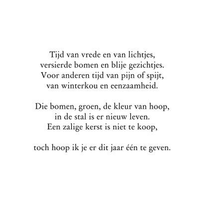 Stijlvolle kerstkaart met het Kerstverhaal ;rond 3