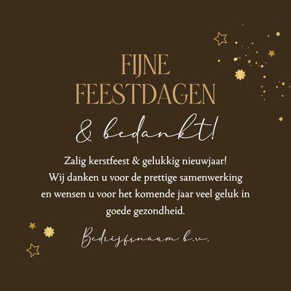 Stijlvolle kerstkaart zakelijk illustratie auto logo strik 3