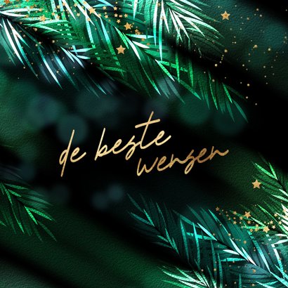 Stijlvolle kerstkaart zakelijk met logo 2