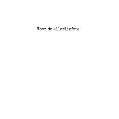 Stijlvolle liefdeskaart met lief gedicht 3