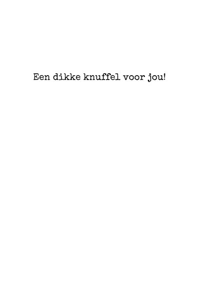 Stijlvolle sterktekaart met lief gedicht 3