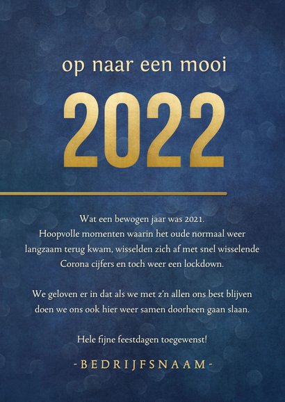 Stijlvolle zakelijke corona kerstkaart grafiek ups & downs 3