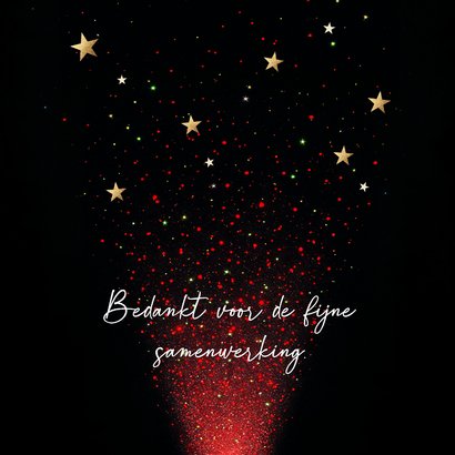 Stijlvolle zakelijke kerstkaart Merry Christmas 2