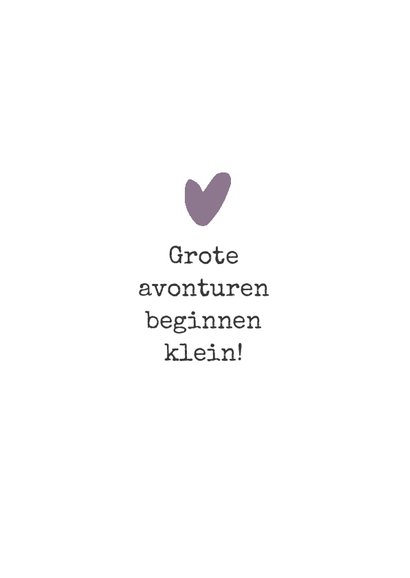 Stoer en hip geboortekaartje met verfstrepen voor een meisje 2
