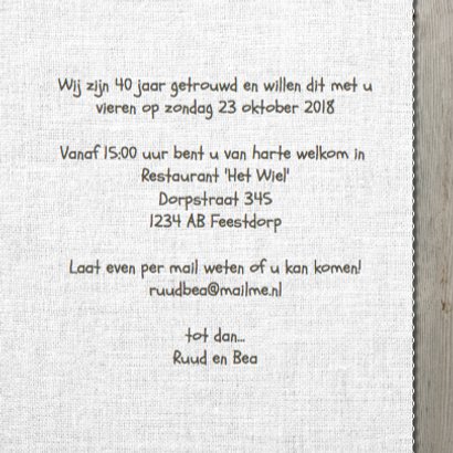 Stoer jubileumkaart hout zelf maken 3