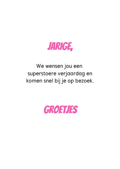 Stoere en lieve teckel op skateboard verjaardagskaart 3