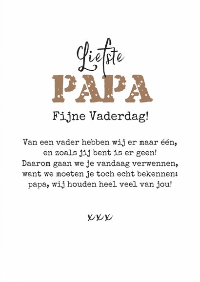 Stoere fotokaart hout sterren foto's liefste papa 3