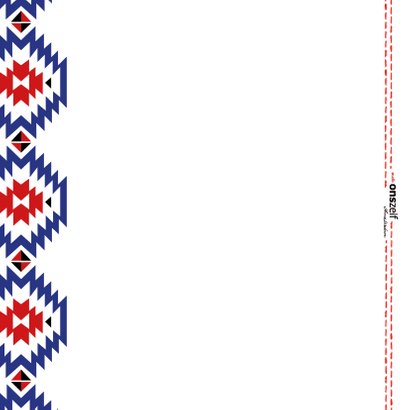 Stoere geslaagd kaart in rood en blauw met pijlen, yeah! 2