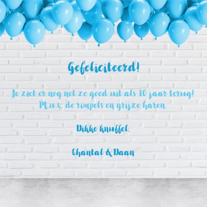 Stoere industriële kaart met 30 in neon cijfers 3