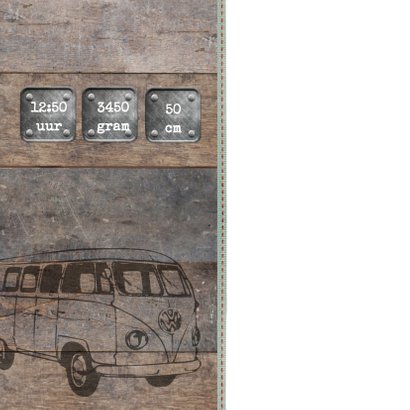 Stoere jongen VW geboorte 2