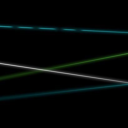 Stoereuitnodiging lasergamen schieten laserparty neon Achterkant