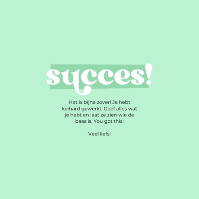Succes kaart go get 'em hip groen 3