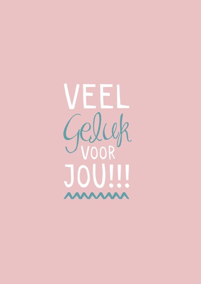 Succes kaart veel geluk 2