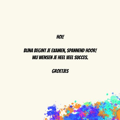 Succeskaart good luck you can do it streetstyle 3