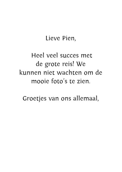 Succeskaart met vrolijke, geschilderde plantjes 3