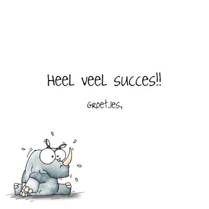 Succeskaart Nerveushoorn? 3