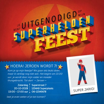 superhelden memory uitnodiging 3