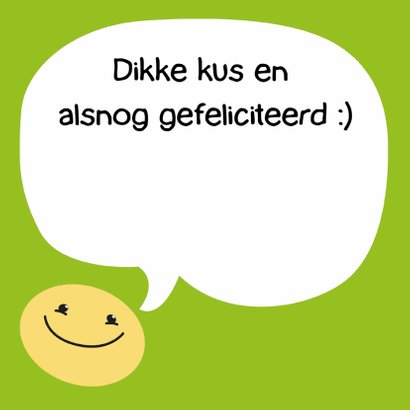 Te laat smiley 3