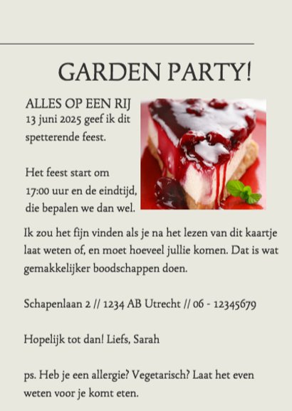 The Garden Party - DH 3