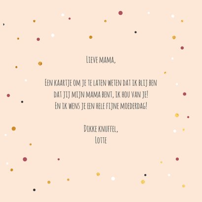 To my magical mummy - gold - moederdag kaart 3