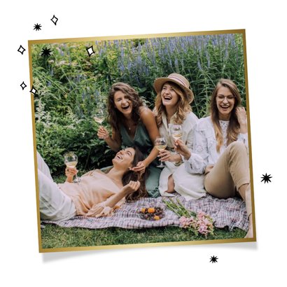 Toffe bedankkaart 'Jij bent goud' illustratie hart handen 2