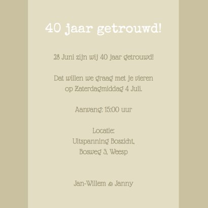Traditioneel jubileum beige 1LS3 3