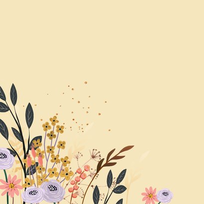 Transportfiets met bloemen 2