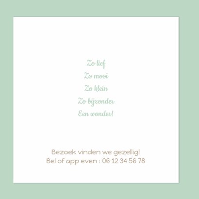 Trendy geboortekaart pijltjes 2