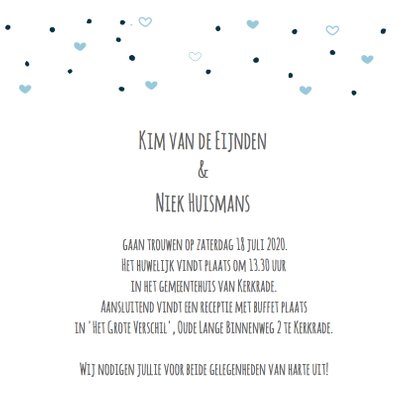 Trouwen getekend ME 3