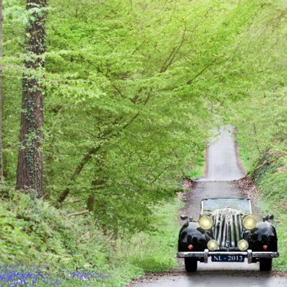 Trouwen met oldtimer kleur 2