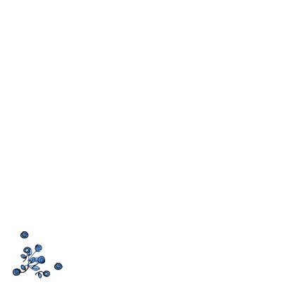 Trouwkaart Delftsblauw fiets 1 2