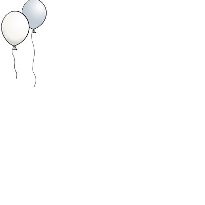 Trouwkaart fiets strak ballon 2