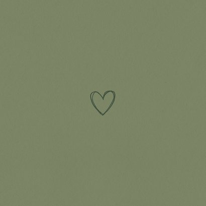 Trouwkaart glad we swiped right stijlvol grafisch grappig Achterkant