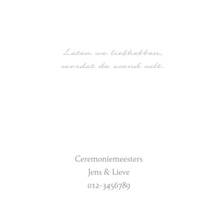 Trouwkaart hartjes HM 2