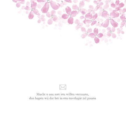 Trouwkaart Hortensia 2